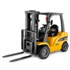 Carretilla elevadora RC HUINA 1577 1:14 grande con pinza para palets