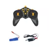 Excavadora RC Huina 22747 1:16 con cabina giratoria y control remoto - 15 canales 2.4GHz con luces LED