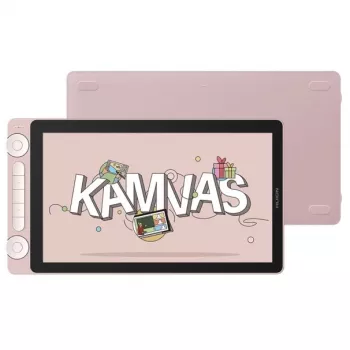Monitor con lápiz Huion Kamvas 13 Rosa 13,3 pulgadas Full HD IPS con lápiz sin batería PW517