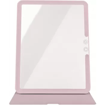 Humanas HS-ML02 espejo de maquillaje LED con iluminación - rosa