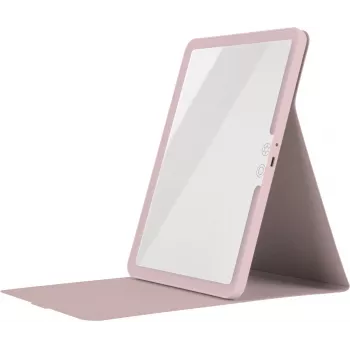Humanas HS-ML02 espejo de maquillaje LED con iluminación - rosa