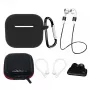 Funda trasera TPU negra Hurtel para Apple iPhone 15