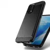 Hurtel Funda Carbon Case Flexible para OnePlus Nord N200 5G Negra