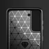 Hurtel Carbon funda flexible para Samsung Galaxy S21 FE negra