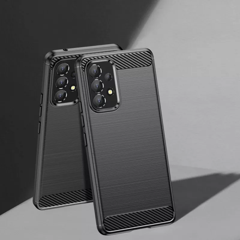 Hurtel Funda flexible Carbon para Samsung Galaxy A53 5G negra