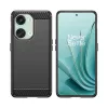 Hurtel Carbon Funda de Silicona para OnePlus Ace 2V / OnePlus Nord 3 - Negra