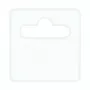 Hurtel colgante Euro 50x50 mm Premium con pegamento de caucho 1000 uds/rollo (lámina de 0,35 mm)