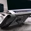 Hurtel Funda Hybrid Armor Camshield para Huawei nova Y90, funda reforzada con tapa para cámara, negra