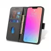 Hurtel Funda con imán para TCL 20 Pro 5G Funda tipo cartera con soporte Negro