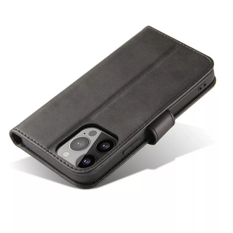 Hurtel Funda con imán para TCL 20 Pro 5G Funda tipo cartera con soporte Negro