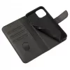 Hurtel funda magnética elegante con solapa y función de soporte para OnePlus Nord N20 5G, negra