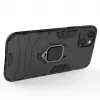 Hurtel Funda Ring Armor para iPhone 14 Plus, funda blindada con soporte magnético, anillo, negra