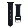 Hurtel Correa de silicona APS para Apple Watch 38/40/41mm correa de reloj - negra
