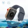 Hurtel Correa de silicona APS para Apple Watch 38/40/41mm correa de reloj - negra