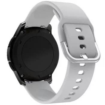 Hurtel Correa de silicona TYS Band para Samsung Galaxy Watch 40 / 41 / 42 / 43 / 44 mm - Gris