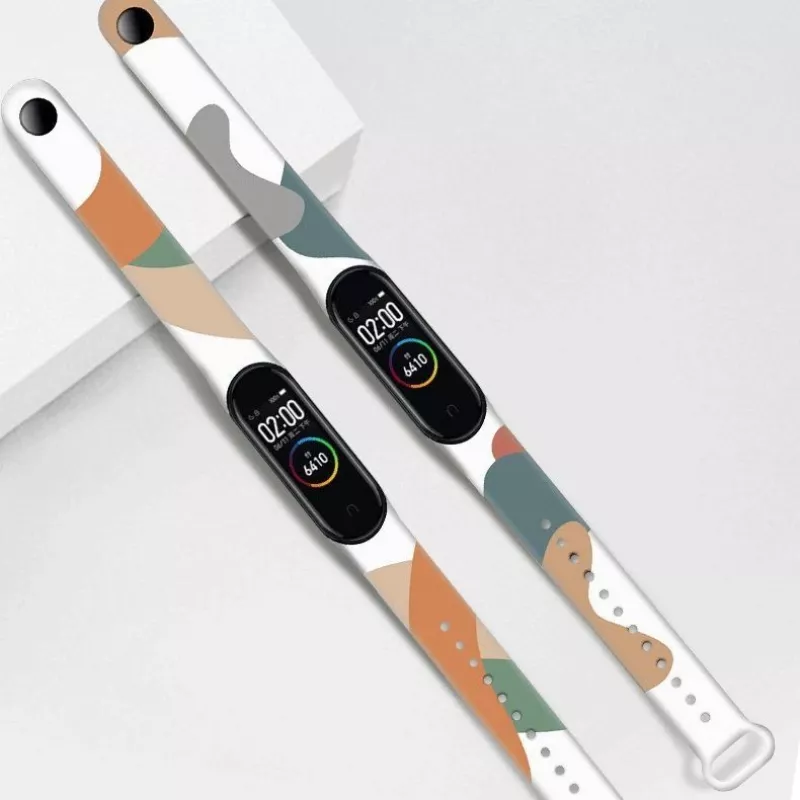 Hurtel Correa Moro para Xiaomi Mi Band 6 / Mi Band 5, correa de silicona para reloj Camo