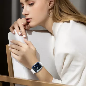 Hurtel correa Strap Triple Protection para Apple Watch 42/44/45/49 mm - transparente