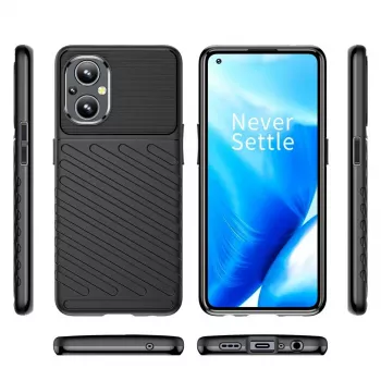 Hurtel Funda Thunder Case Flexible Blindada para OnePlus Nord N20 5G Negra