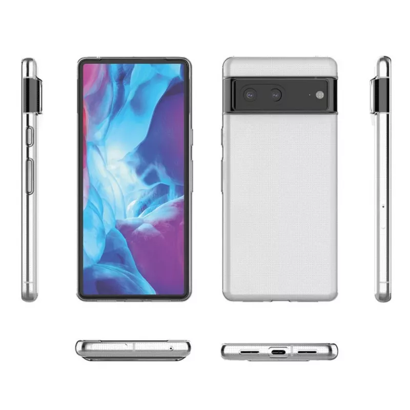 Hurtel Funda Ultra Clear 0.5mm para Google Pixel 7a Funda Slim Transparente