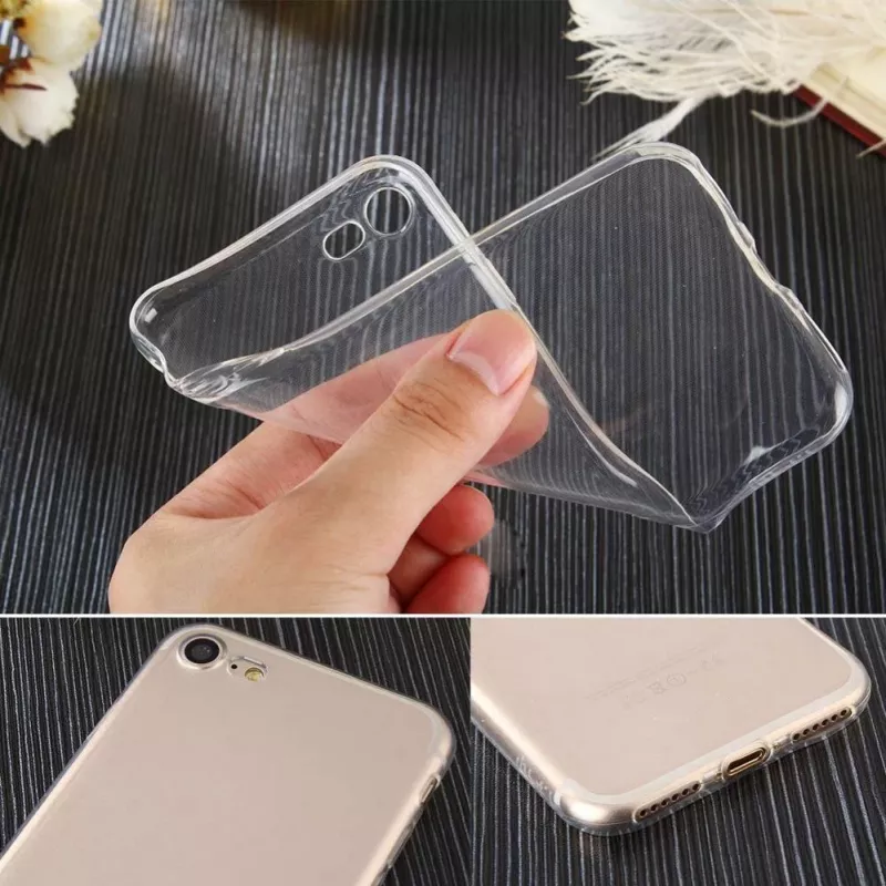 Hurtel Funda Ultra Clear 0,5mm Gel TPU para iPhone 12 Pro / iPhone 12 Transparente