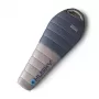 Husky DOPY Saco de dormir de plumón -25°C, 85x220 cm, 1,69 kg, azul/gris