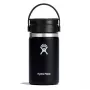 Hydro Flask 355ml Wide Flex Sip Lid Botella Negro