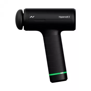 Hyperice Hypervolt 3 Pistola de masaje de percusión, negra
