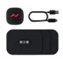 Dispositivo portátil de calor y vibración Hyperice Venom Go, 3 niveles de calor, 3 modos de vibración, compatible con Bluetooth, recargable por USB-C