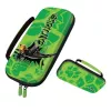 Hyperkin M07541-MTCN Funda rígida, verde, multicolor, PEVA, para Nintendo Switch Lite, antichoque, resistente al agua, bolsa de transporte