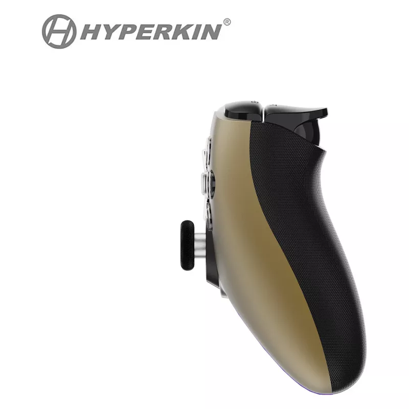 Hyperkin The Competitor Mando con cable para Xbox Series X|S, Xbox One y PC, dorado