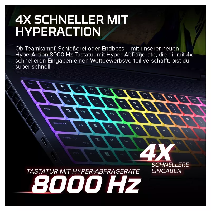 HyperX OMEN 16-ak1091ng Portátil gaming de 16 pulgadas, AMD Ryzen AI 9 HX 475, 32GB RAM, 1TB SSD, NVIDIA GeForce RTX 5080, Windows 11 Home