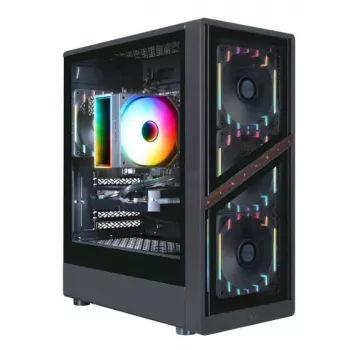 HYRICAN AERIS 8123 PC gaming AMD Ryzen 7 5700X, 16GB RAM, 1TB SSD M.2, AMD Radeon RX 9070 (16GB GDDR6), Windows 11 Home