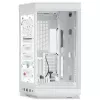 HYTE Y70 Touch caja mid-tower, blanca, pantalla táctil LCD de 14,1 pulgadas, cristal templado, E-ATX/ATX/mATX/Mini-ITX