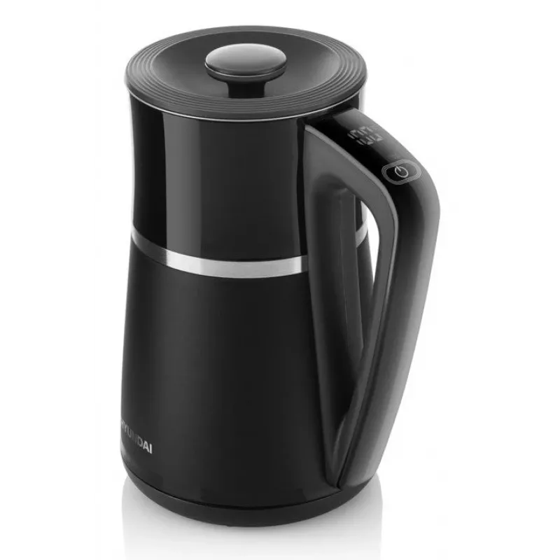 HYUNDAI HY-VK309 Hervidor con control de temperatura 1,7 L Negro