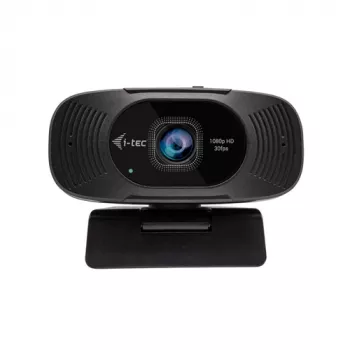 I-TEC Solomon 200 Webcam de negocios Full HD 1080p con doble micrófono y obturador de privacidad