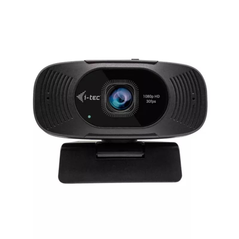 I-TEC Solomon 200 Webcam de negocios Full HD 1080p con doble micrófono y obturador de privacidad
