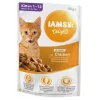 IAMS Delights Kitten Chicken in Gravy Alimento húmedo para gatos, 12 x 85g sobres