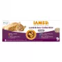 IAMS Senior Meat & Fish Mix en gelatina Alimento húmedo para gatos – 48 x 85 g sobres