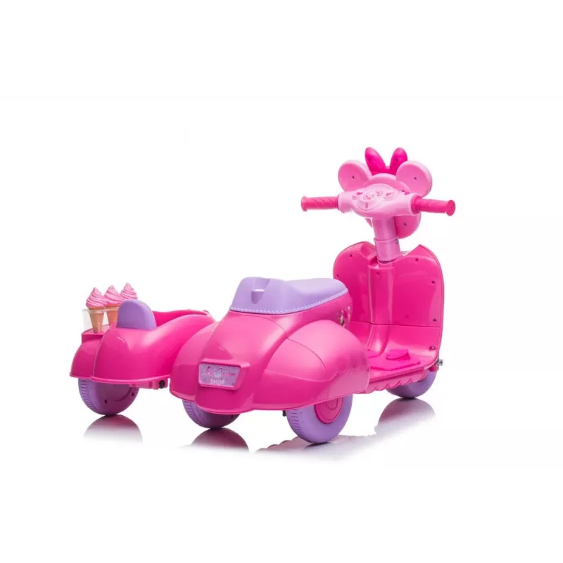 Scooter de helados de tres ruedas JT5258 rosa