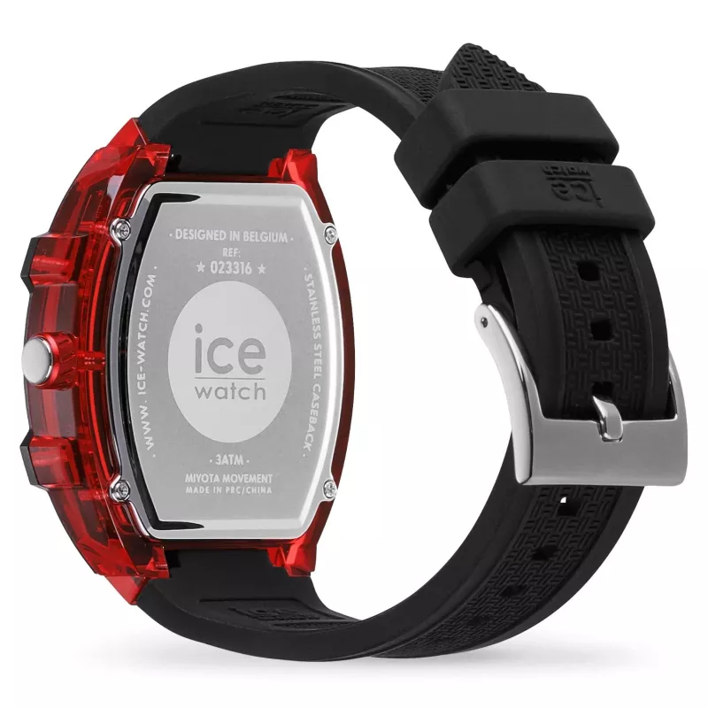 ICE WATCH ICE Man 23316 40mm Rosa silicona reloj de cuarzo