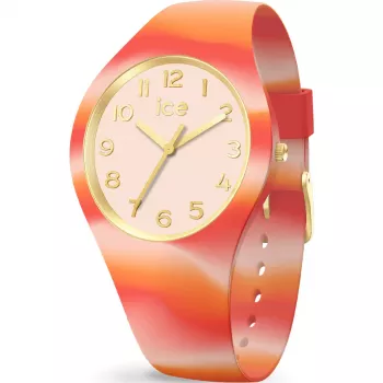 ICE Reloj de mujer 22600 (28 mm) - Correa de silicona rosa, cuarzo analógico, 10 ATM resistente al agua