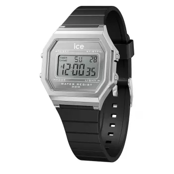 ICE reloj para mujer 22735 (32 mm) – correa de silicona rosa, analógico de cuarzo, resistente al agua 10 ATM