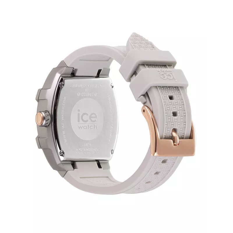 Reloj de mujer ICE 22862 (35 mm) - Lotus pastel lila/rosa silicona cuarzo