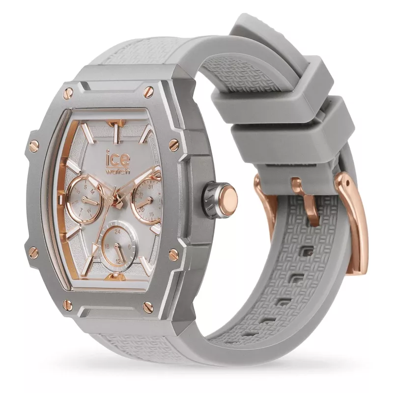 Reloj de mujer ICE 22862 (35 mm) - Lotus pastel lila/rosa silicona cuarzo