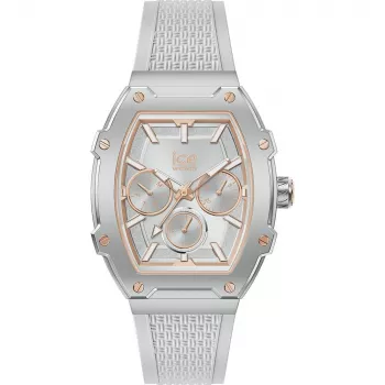 Reloj de mujer ICE 22862 (35 mm) - Lotus pastel lila/rosa silicona cuarzo