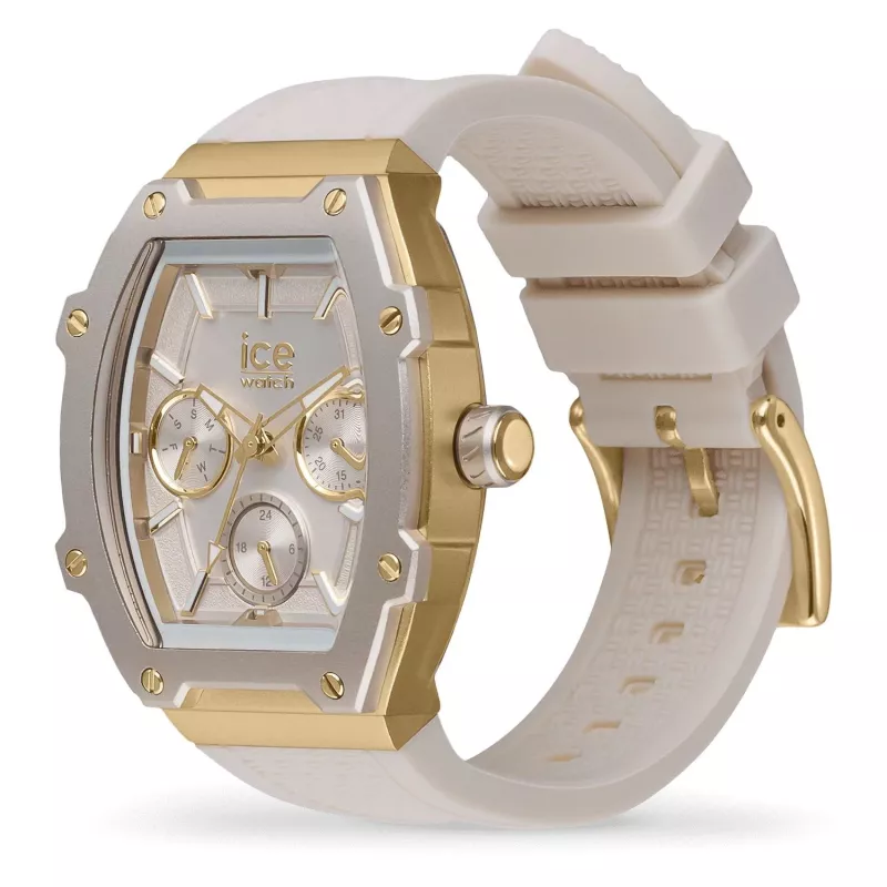 Reloj de mujer ICE 22869 (35 mm) - silicona rosa, cuarzo analógico, 10 ATM