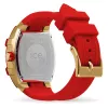 ICE Reloj de mujer 22870 (35mm) - Correa de silicona rosa, cuarzo analógico, 10 ATM sumergible
