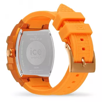 ICE Reloj de mujer 23287 (35mm) - Correa de silicona rosa, cuarzo analógico, 10 ATM sumergible