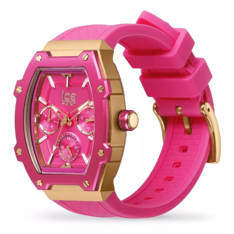 ICE reloj de mujer 23288 (35mm) – esfera Lotus, correa de silicona, 10 ATM