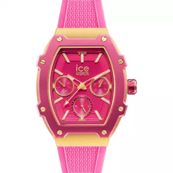 ICE reloj de mujer 23288 (35mm) – esfera Lotus, correa de silicona, 10 ATM